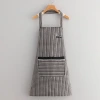 New neck-hanging apron, stain-resistant for work and kitchen, dirt-resistant and breathable for home cooking, work clothes, shoulder straps, neck-hanging waist details Picture